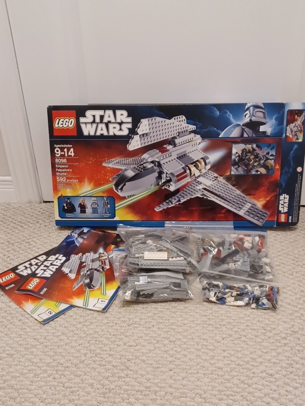 LEGO Star Wars Emperor Palpatine's Shuttle - Gray Buildable Toy (Gray)